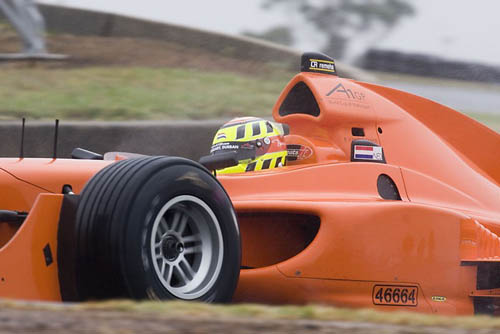 Renger van der Zande; mooie derde plek in A1 GP Rookie sessie